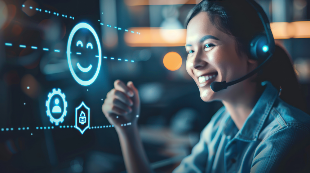 AI automating routine customer service tasks